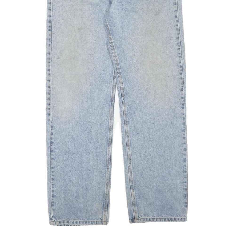 CARHARTT Mens Jeans Blue Regular Straight Denim Medium W38 L34 Classic Casual