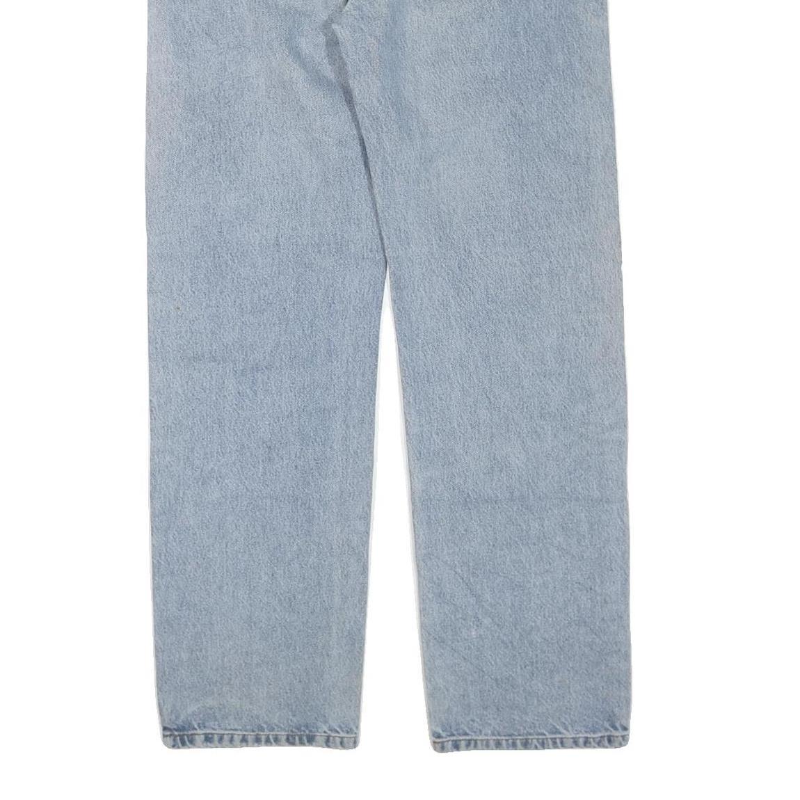 CARHARTT Mens Jeans Blue Regular Straight Denim Medium W38 L34 Classic Casual