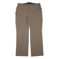 JACK WOLFSKIN Outdoor Lined Womens Trousers Beige Regular Straight W36 L32