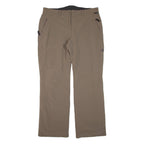 JACK WOLFSKIN Outdoor Lined Womens Trousers Beige Regular Straight W36 L32