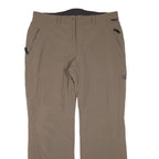 JACK WOLFSKIN Outdoor Lined Womens Trousers Beige Regular Straight W36 L32