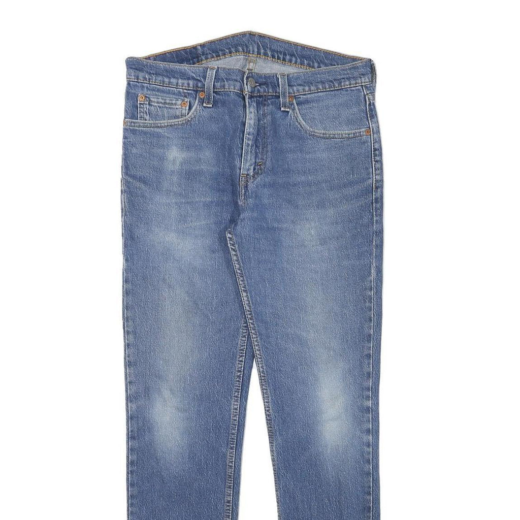 LEVI'S Mens Slim Blue Denim Jeans Zip W31 L30 Classic Fit Regular