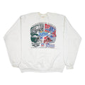 HANES Jacksonville Florida Super Bowl 2005 Mens Sweatshirt White USA 2XL