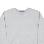 CHAMPION Mens Grey Crew Neck XL Cotton Blend Sweatshirt Pullover Casual Wear