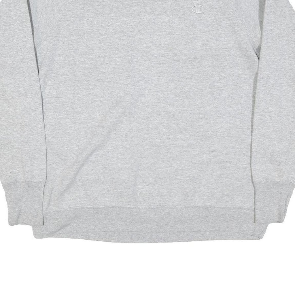 CHAMPION Mens Grey Crew Neck XL Cotton Blend Sweatshirt Pullover Casual Wear