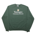 CHAMPION Mens Green Washington University In St Louis Crew Neck M College