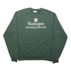 CHAMPION Mens Green Washington University In St Louis Crew Neck M College