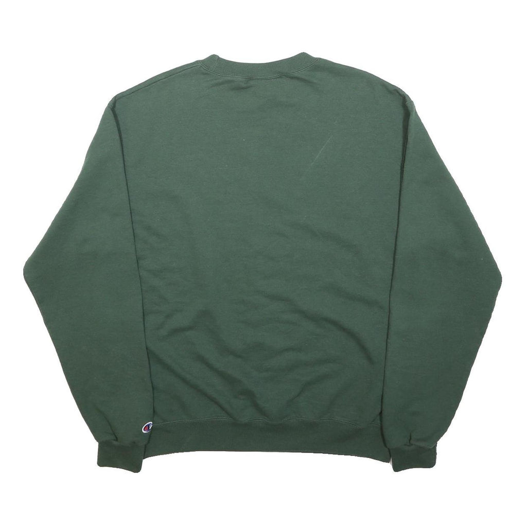 CHAMPION Mens Green Washington University In St Louis Crew Neck M College