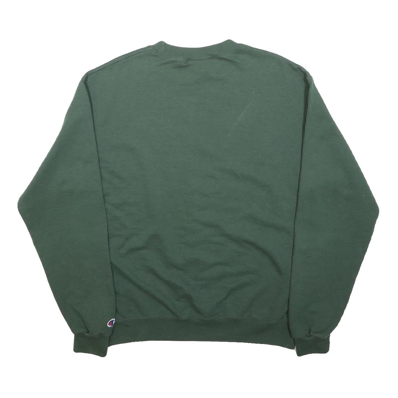 CHAMPION Mens Green Washington University In St Louis Crew Neck M College