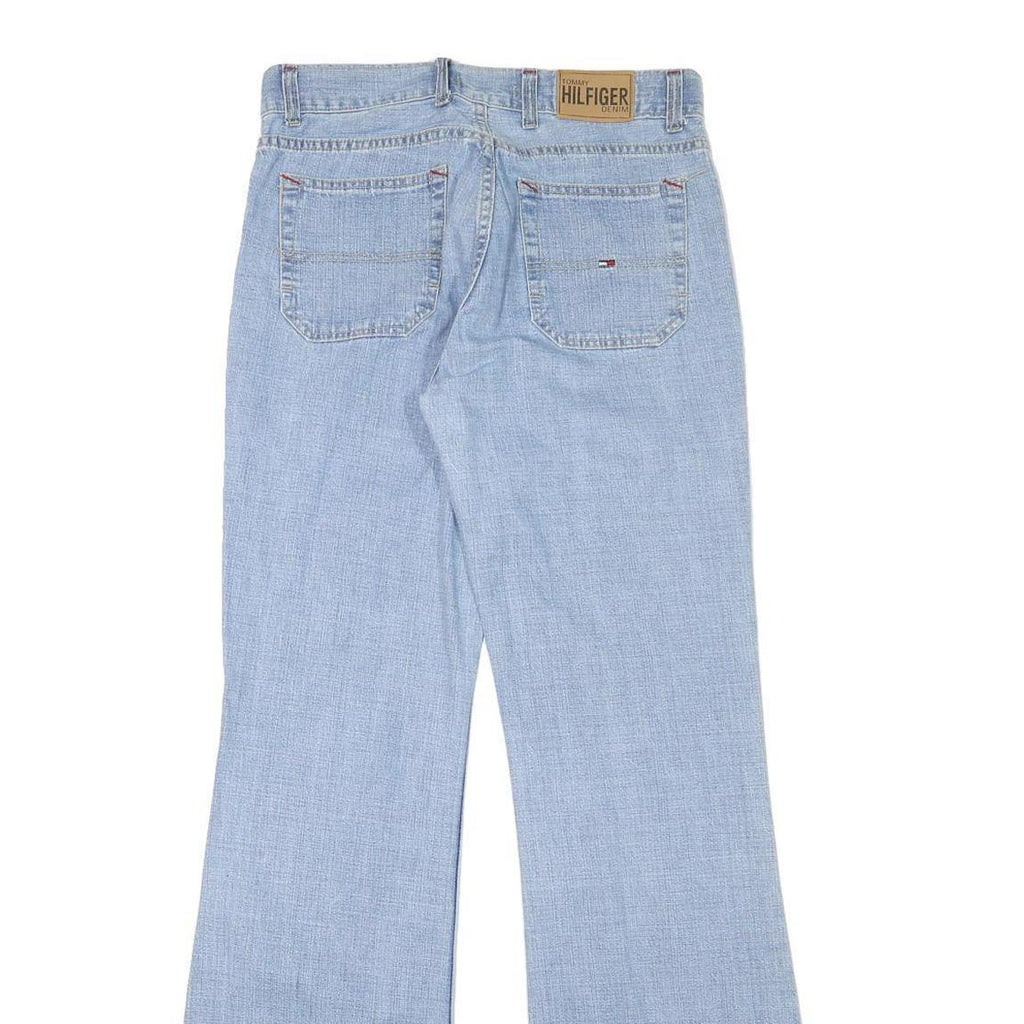 TOMMY HILFIGER Womens Jeans Blue Relaxed Bootcut Denim Light W30 L34 Classic