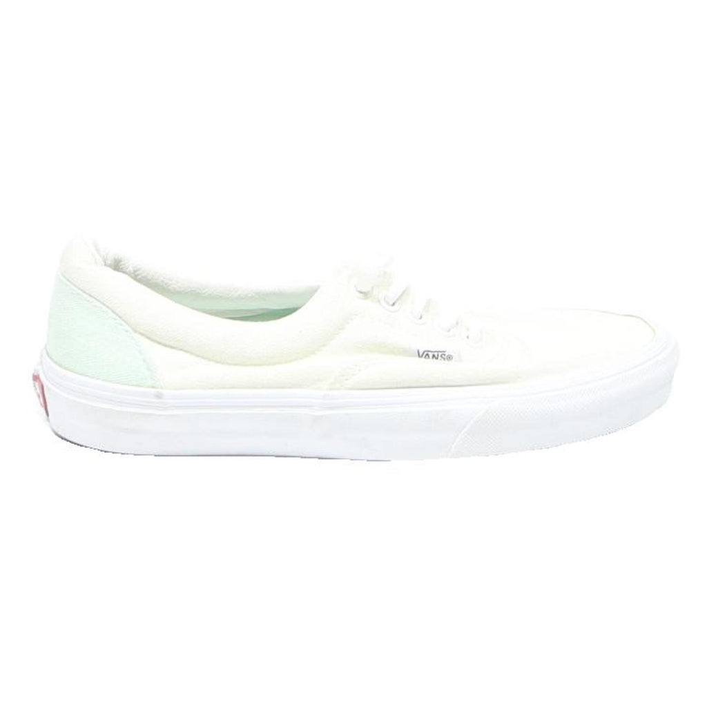 VANS Authentic Womens Sneaker Canvas White & Mint UK 5.5 Classic Low Top