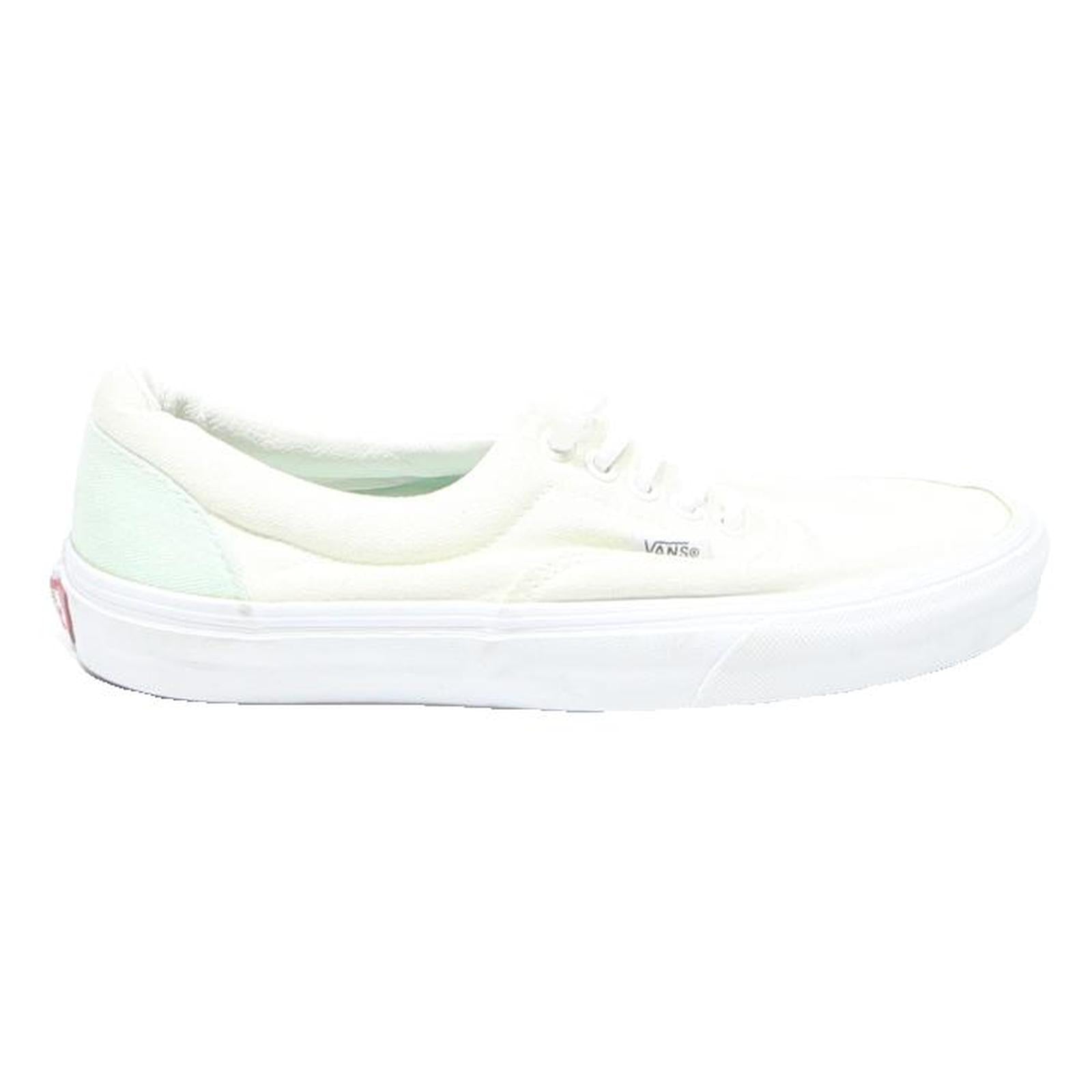 VANS Authentic Womens Sneaker Canvas White & Mint UK 5.5 Classic Low Top