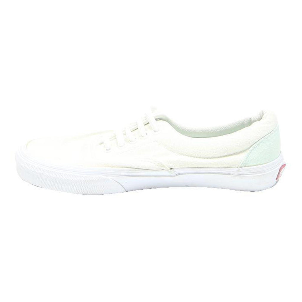 VANS Authentic Womens Sneaker Canvas White & Mint UK 5.5 Classic Low Top