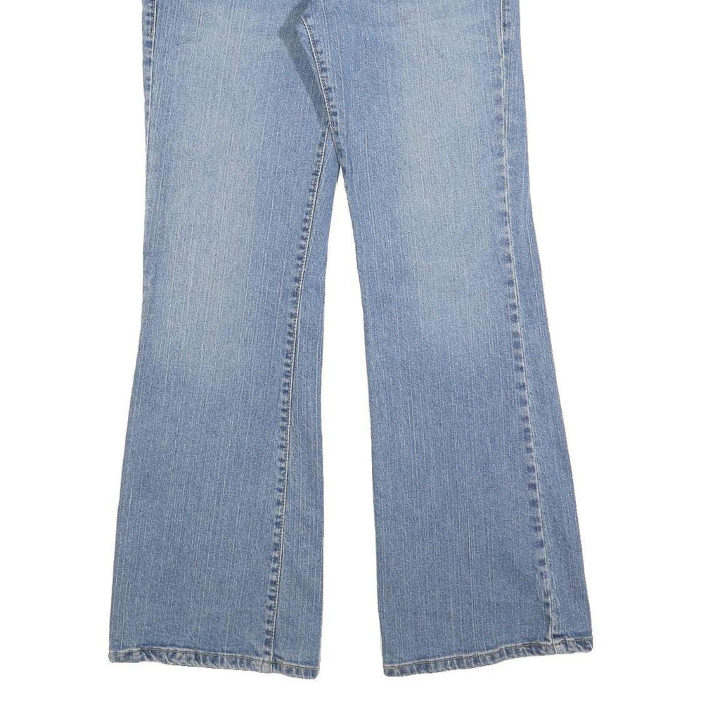 LEVI'S Womens Jeans Blue Slim Flared Denim W32 L32 Classic Zip Pocket