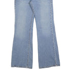 LEVI'S Womens Jeans Blue Slim Flared Denim W32 L32 Classic Zip Pocket