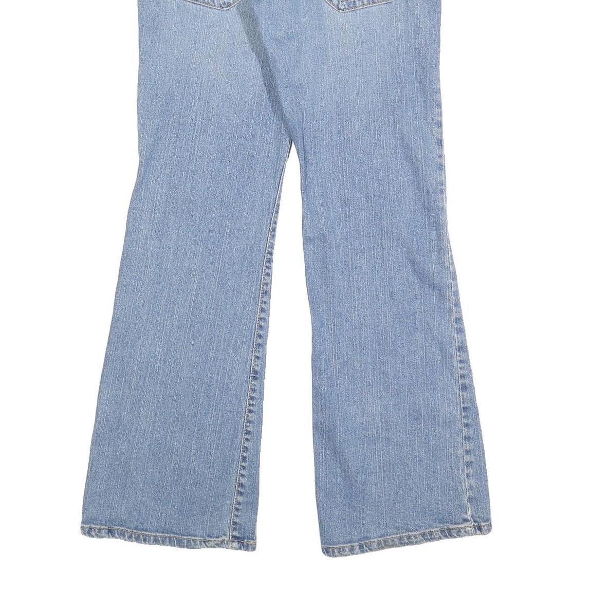 LEVI'S Womens Jeans Blue Slim Flared Denim W32 L32 Classic Zip Pocket