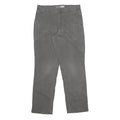 CARHARTT Mens Cotton Blend Relaxed Fit Grey Trousers W34 L34 Casual Workwear