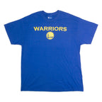 NBA Golden State Warriors Mens T-Shirt Blue USA Crew Neck XL