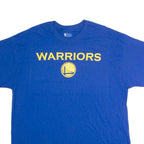 NBA Golden State Warriors Mens T-Shirt Blue USA Crew Neck XL