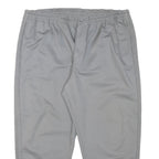 ADIDAS Mens Cotton Blend Grey Slim Drawstring Trousers W40 L25 Casual Relaxed