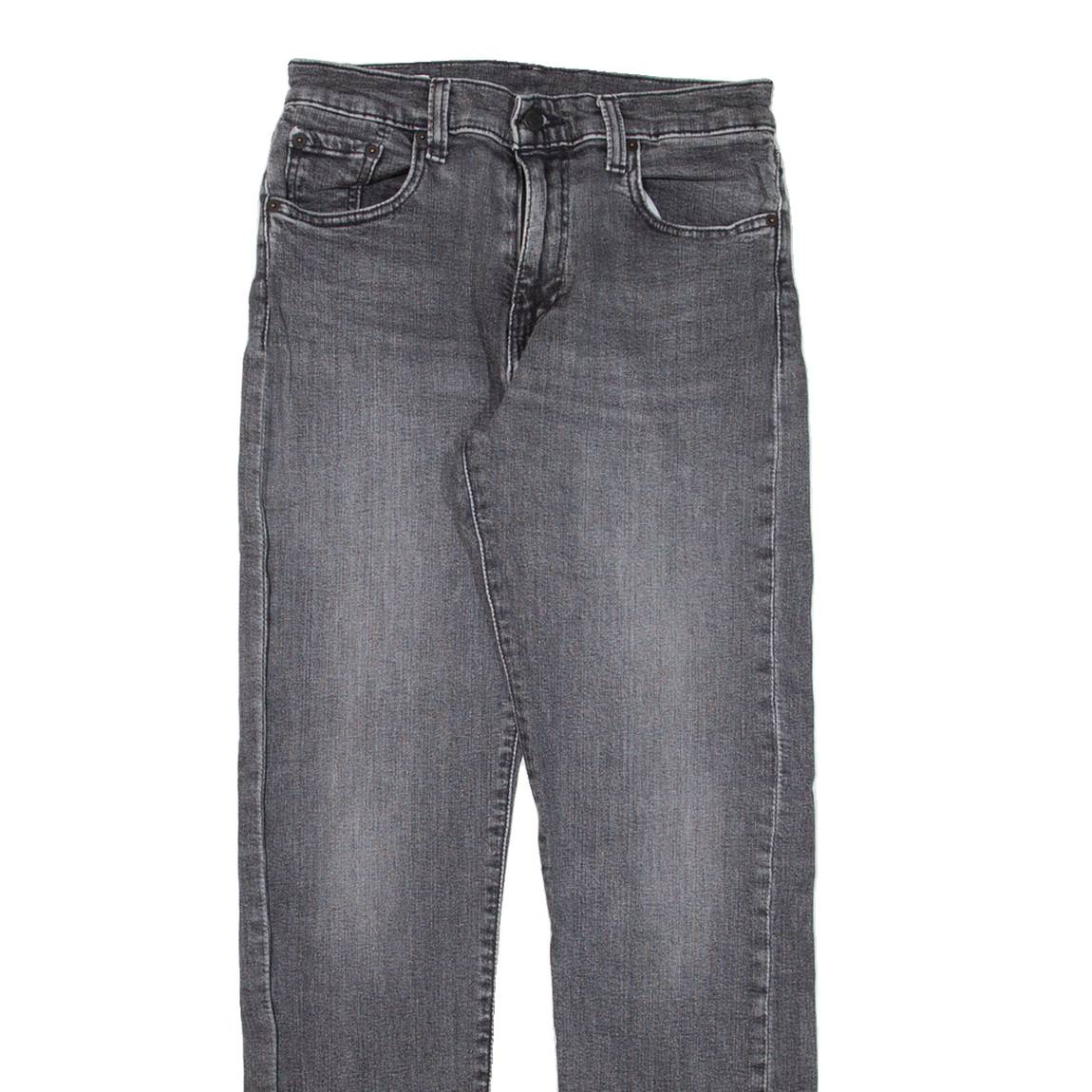 LEVI'S 502 Jeans BIG E Mens Grey Regular Tapered W30 L29