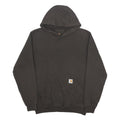 CARHARTT Mens Black Hoodie S Classic Cotton Blend Casual Pullover Pocket