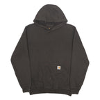 CARHARTT Mens Black Hoodie S Classic Cotton Blend Casual Pullover Pocket