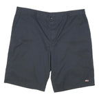 DICKIES Mens Shorts Blue Casual XL W43 Cotton Blend Regular Fit
