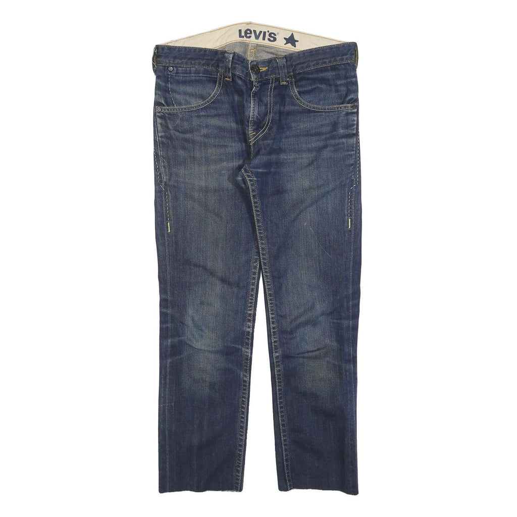 LEVI'S Mens Jeans Blue Regular Straight Denim Medium W32 L26 Classic Cotton