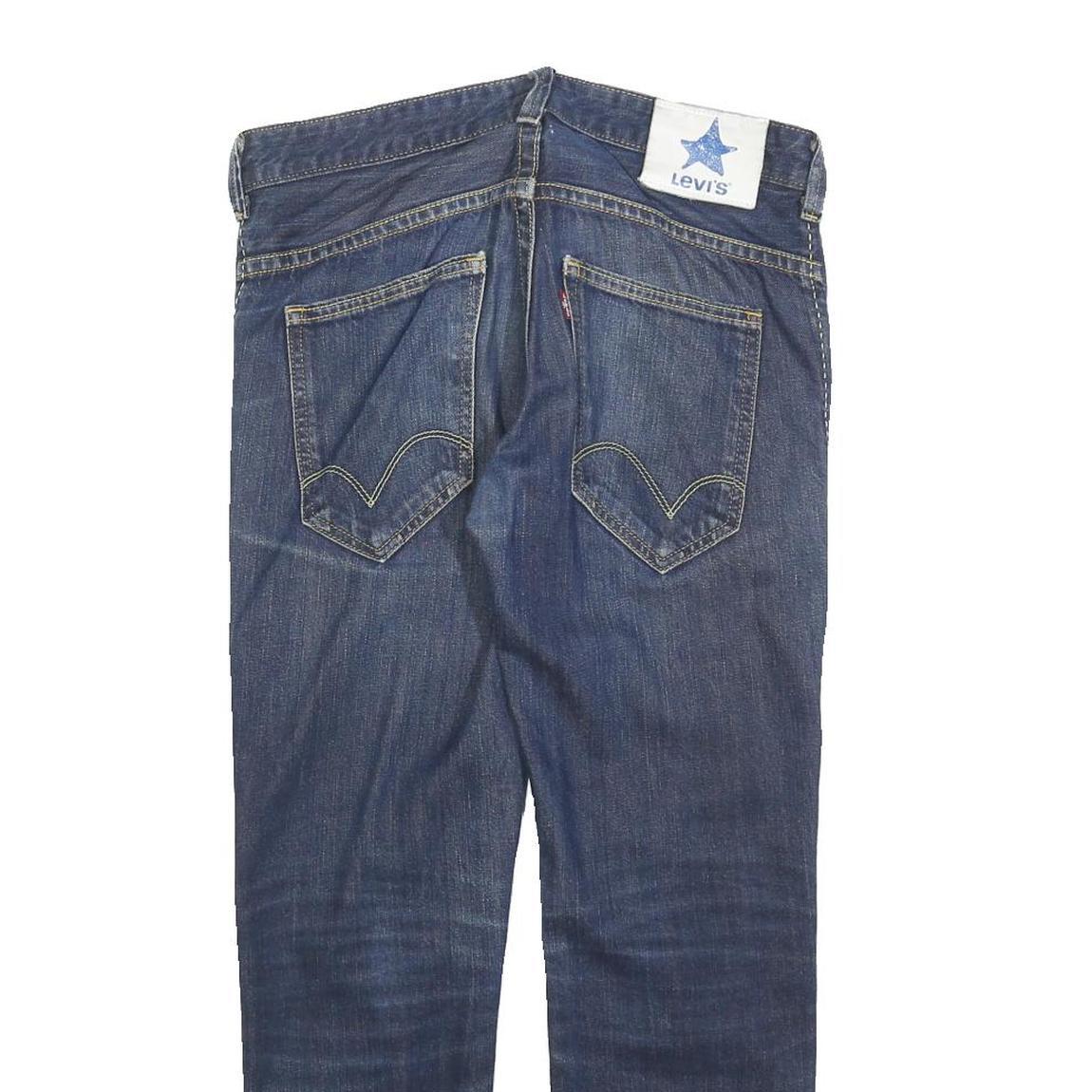 LEVI'S Mens Jeans Blue Regular Straight Denim Medium W32 L26 Classic Cotton