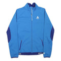 ODLO Womens Blue & Navy Zip Jacket XS Polyester Blend Athletic Activewear