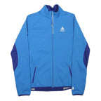 ODLO Womens Blue & Navy Zip Jacket XS Polyester Blend Athletic Activewear