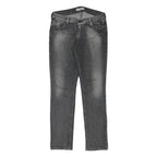 LEVI'S 571 Womens Jeans Grey Slim Skinny Denim Medium W32 L31 Stylish