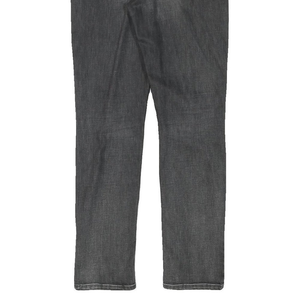 LEVI'S 571 Womens Jeans Grey Slim Skinny Denim Medium W32 L31 Stylish