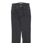 LEVI'S 512 Bootcut Womens Black Slim Denim Jeans W25 L28 Stretch Stylish