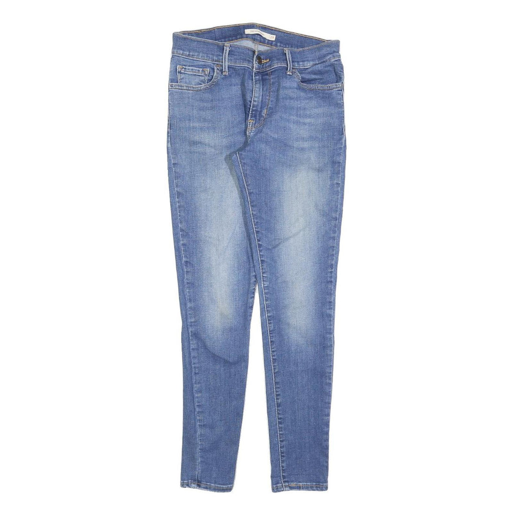 LEVI'S 710 Womens Jeans Blue Slim Skinny Denim Medium Wash W29 L28 Stretch
