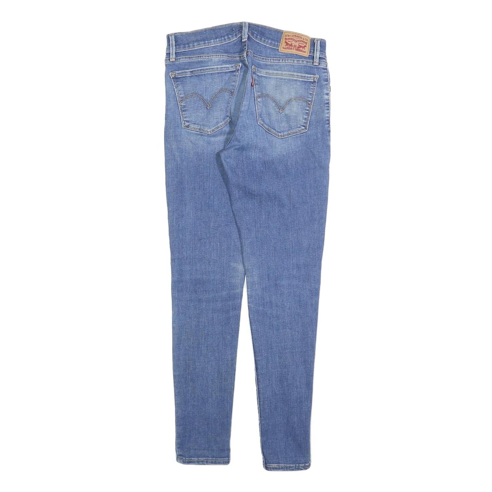 LEVI'S 710 Womens Jeans Blue Slim Skinny Denim Medium Wash W29 L28 Stretch