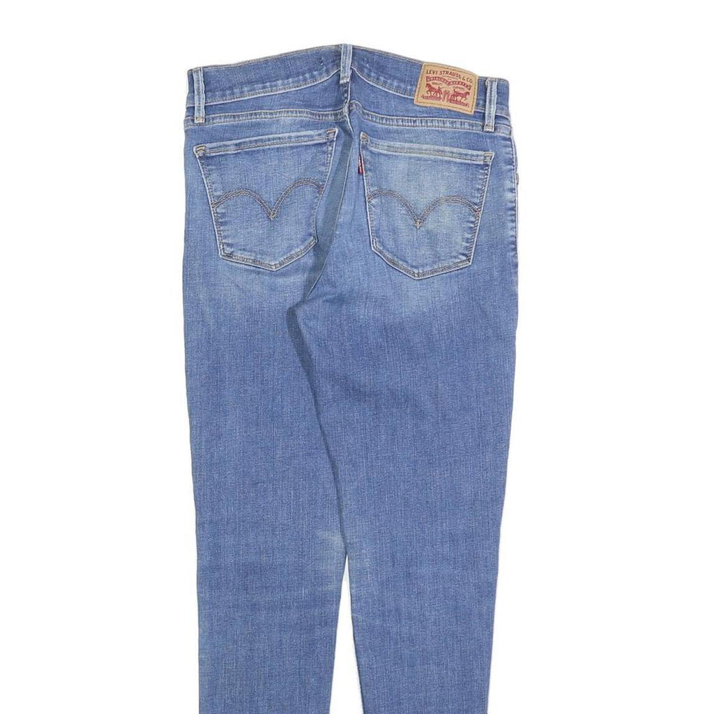 LEVI'S 710 Womens Jeans Blue Slim Skinny Denim Medium Wash W29 L28 Stretch