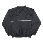 NIKE Mens Black Super Bowl XXXIV Pullover Jacket L Polyester Blend Plain