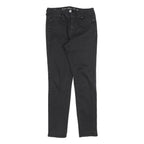 CALVIN KLEIN JEANS Womens Slim Black Denim Jeans W28 L32 Stylish Zip Closure