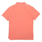 REEBOK Mens Coral Plain Short Sleeve Polo Shirt M Cotton Blend Casual