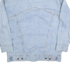 LEVI'S Mens Blue Denim Jacket S Cotton Classic Button Closure Casual