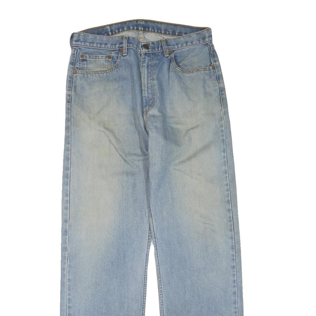 LEVI'S Mens Regular Fit 512 Tapered Denim Light Blue Jeans W36 L34 Classic