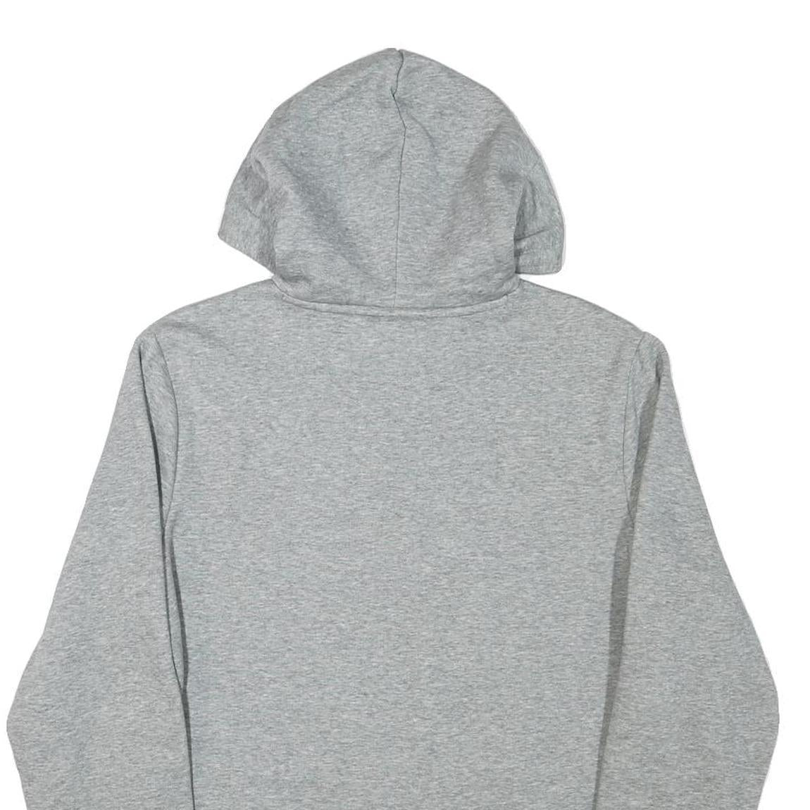 PUMA Mens Grey Hoodie S Cotton Blend Pullover Hoodie Casual Sweatshirt