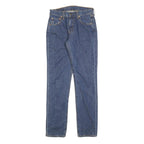 LEVI'S Womens Slim Blue Denim Jeans Cotton Blend Zip W28 L32 Classic Fit