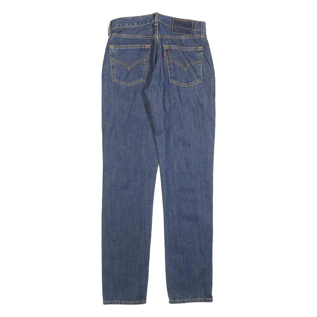 LEVI'S Womens Slim Blue Denim Jeans Cotton Blend Zip W28 L32 Classic Fit