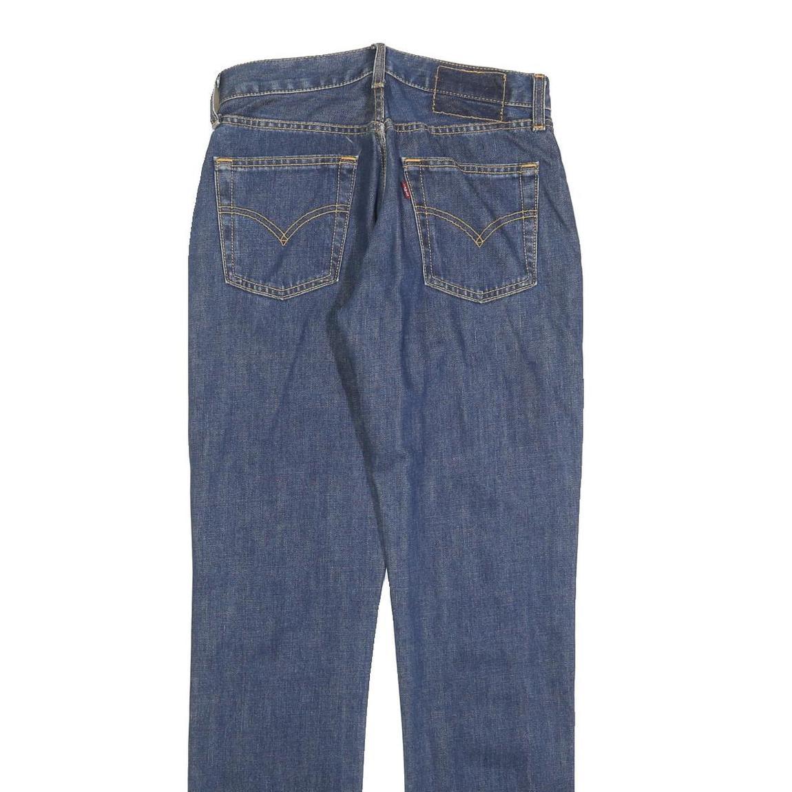 LEVI'S Womens Slim Blue Denim Jeans Cotton Blend Zip W28 L32 Classic Fit