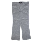 CALVIN KLEIN Womens Corduroy Trousers Grey Regular Bootcut W36 L32
