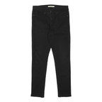 LEVI'S 311 Womens Jeans Black Slim Skinny Denim Medium W28 L28 Stretch Zip