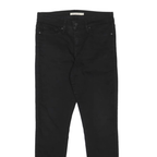 LEVI'S 311 Womens Jeans Black Slim Skinny Denim Medium W28 L28 Stretch Zip